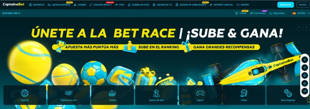 Resumen de CaptainsBet en España
